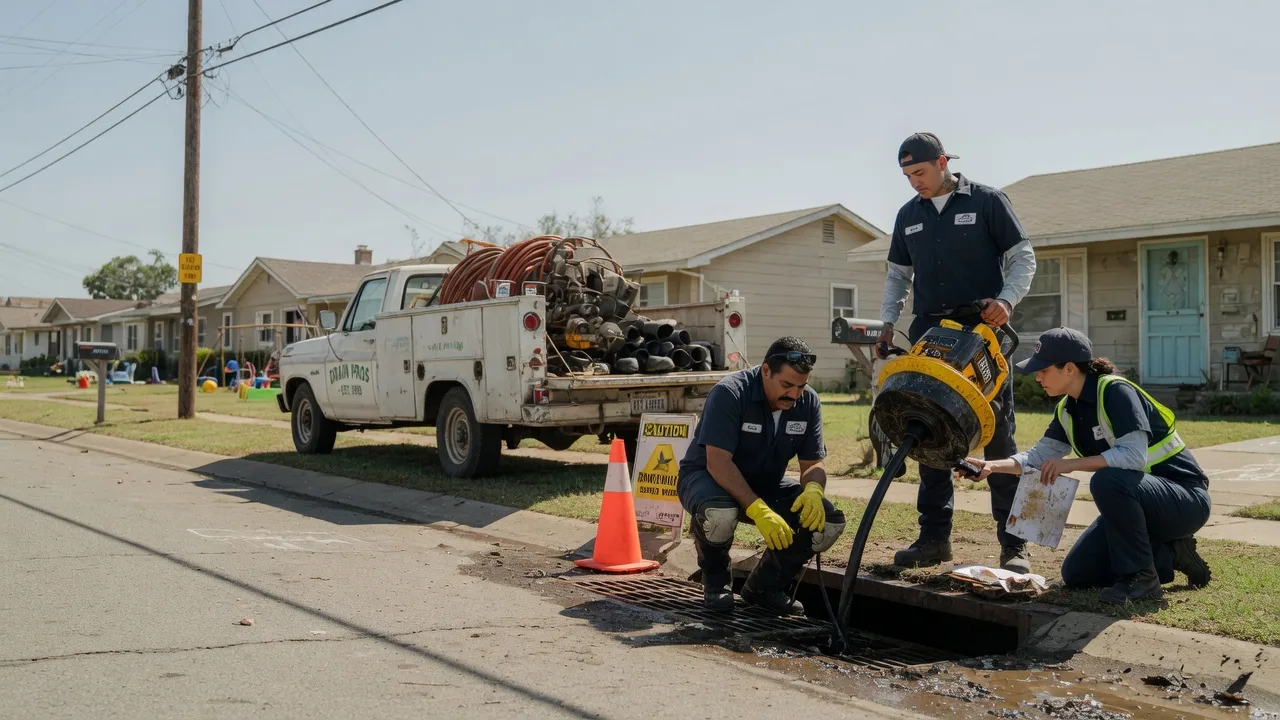 Drain Cleaning in Knott, TX near me